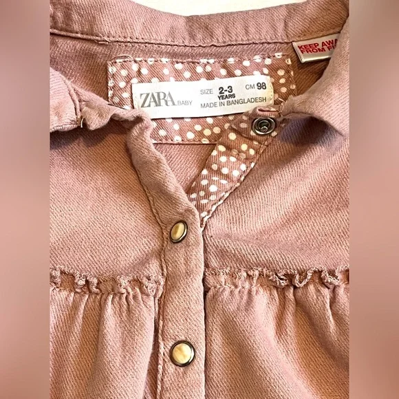 GAP Zara Boden Toddler Girls LOT of Dresses Floral Pink Yellow Coral 2T 2-3 YO - Picture 9 of 16